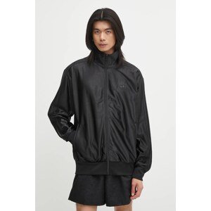Dukserica adidas Originals Firebird boja: crna, s aplikacijom, JW5960
