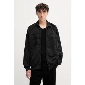 Dukserica adidas Originals First TT boja: crna, s aplikacijom, JX1488