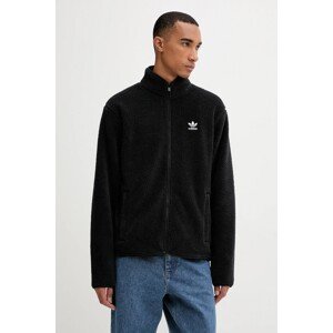 Jakna adidas Originals Essentials boja: crna, za prijelazno razdoblje, JV7676
