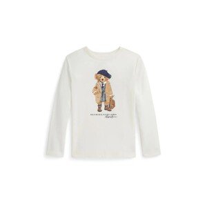 Majica dugih rukava Polo Ralph Lauren boja: bijela, 312979034001