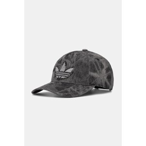 Pamučna kapa sa šiltom adidas Originals Baseball Cap boja: siva, JW0001