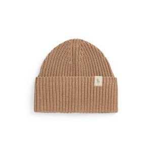 Pamučna kapa za djecu Polo Ralph Lauren boja: smeđa, 313950725004