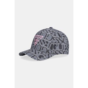Pamučna kapa sa šiltom za bebe Guess boja: crna, H5YZ03 WO08O