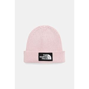 Dječja kapa The North Face BABY LOGO BOX BEANIE boja: ružičasta, NF0A8F1JBP61