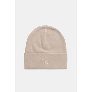Kapa Calvin Klein boja: bež, LV04D8020G