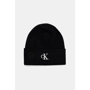 Kapa Calvin Klein boja: crna, LV04D8020G