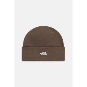 Kapa The North Face Norm Beanie boja: smeđa, NF0A5FW11OI1