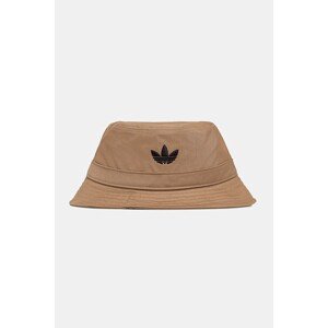 Pamučni šešir adidas Originals Adicolor boja: bež, JV9981