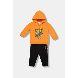 Dječja trenirka Puma PUMA X HOT WHEELS MINICATS Loungewear Set INF TR boja: narančasta, 632399