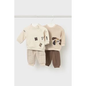 Komplet Mayoral Newborn boja: bež, 2639