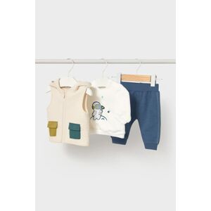 Komplet za bebe Mayoral Newborn 3-pack boja: tamno plava, 2640