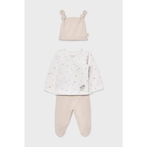 Komplet za bebe Mayoral Newborn boja: bež, 9980