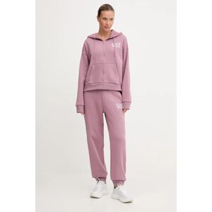 Trenirka EA7 Emporio Armani boja: ružičasta, AF10377-7W000425