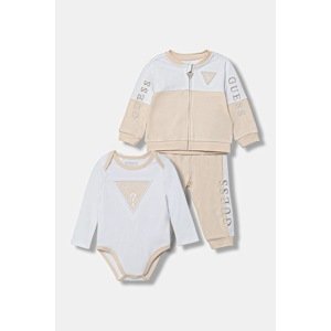 Komplet za bebe Guess 3-pack boja: bež, H4YW00 KA6W4