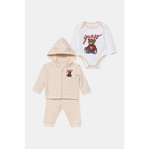Komplet za bebe Guess 3-pack boja: bež, H5YW12 KA6W4