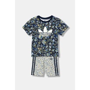 Dječji komplet adidas Originals boja: tamno plava, JV7722