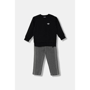 Komplet za bebe adidas Originals boja: crna, JY3545