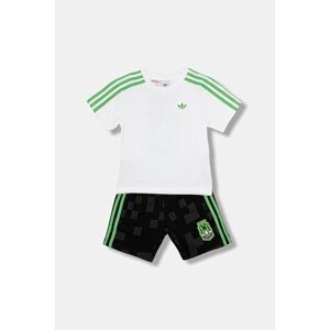 Dječji komplet adidas Originals boja: bijela, KD9821