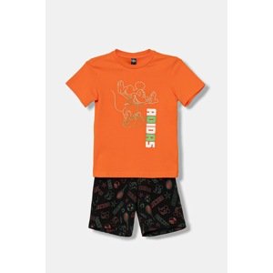 Dječji komplet adidas boja: narančasta, JM0817