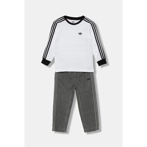 Komplet za bebe adidas Originals boja: bijela, JW5312