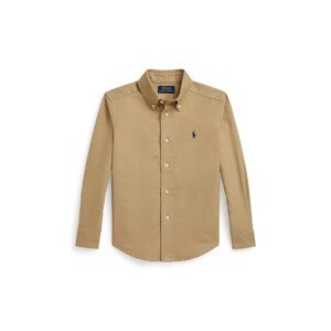 Dječja pamučna košulja Polo Ralph Lauren boja: bež, 322858909022