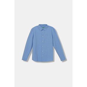 Dječja pamučna košulja United Colors of Benetton 5DGXCQ00T