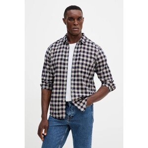 Pamučna košulja Pepe Jeans boja: tamno plava, regular, s klasičnim ovratnikom, PM3090825