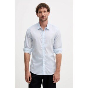 Pamučna košulja Pepe Jeans slim, s klasičnim ovratnikom, PM3090818