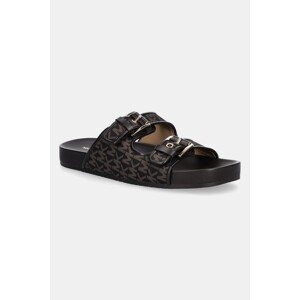 Natikače MICHAEL Michael Kors Byers boja: smeđa, 40T5BYFS1D.200