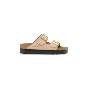 Kožne natikače Birkenstock Arizona Flex Platform Birkenstock x Papillio boja: bež, s platformom, 1028379