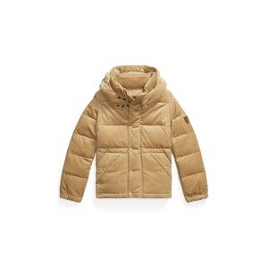 Dječja pamučna jakna Polo Ralph Lauren boja: bež, 323978448003