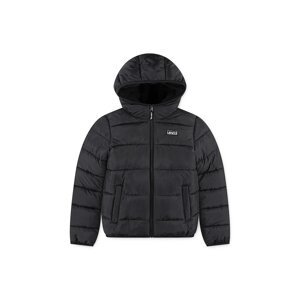 Dječja jakna Levi's SHERPA LINED MDWT PUFFER boja: crna, 9EN628