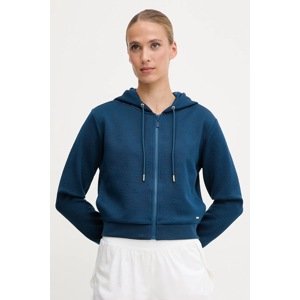 Dukserica Guess PEONY za žene, s kapuljačom, bez uzorka, V5YQ06 KBSL2