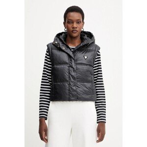 Prsluk Guess ERNESTINE boja: crna, za zimu, W5YL11 WHDO2
