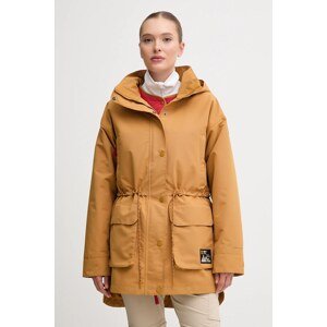 Jakna Columbia High Cascades Interchang boja: smeđa, za prijelazno razdoblje, oversize, 2141501