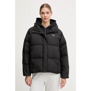 Pernata jakna Puma boja: crna, za zimu, 688392