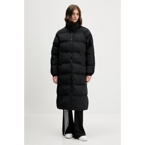 Jakna adidas Originals Long Puffer boja: crna, za zimu, JX2957
