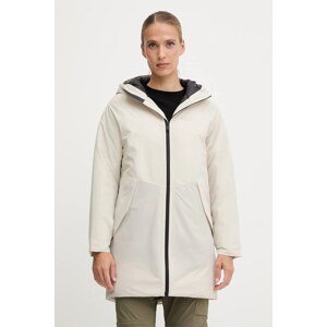 Jakna Jack Wolfskin FROST HAVEN boja: bež, A65091