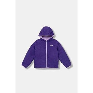 Dječja dvostrana jakna The North Face KID REVERSIBLE PERRITO HOODED JACKET boja: ljubičasta, NF0A88VJQZI1
