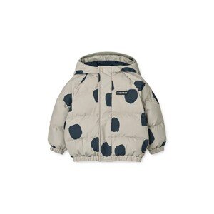 Jakna za bebe Liewood Adelina Jacket With Ears boja: siva, LW20055