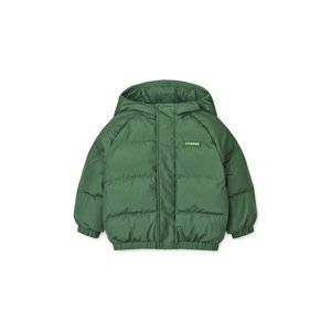 Jakna za bebe Liewood Adelina Jacket With Ears boja: zelena, LW20055