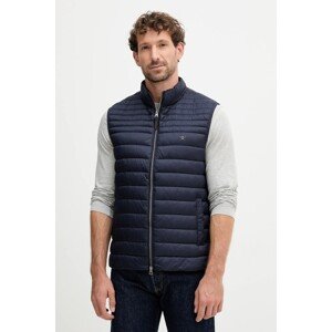 Prsluk Hackett London boja: tamno plava, za prijelazno razdoblje, HM4000044
