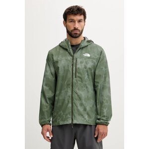 Vjetrovka The North Face Higher Run boja: zelena, za prijelazno razdoblje, NF0A8D4CCZO1