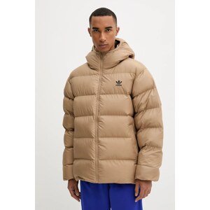 Jakna adidas Originals Commercial Puff boja: bež, za zimu, JX4121