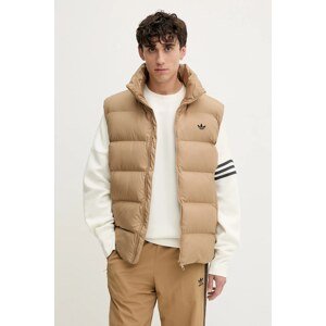 Prsluk adidas Originals Commercial Vest boja: zelena, za zimu, JX4124