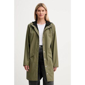 Jakna Rains 12020 Long Jacket boja: zelena, za prijelazno razdoblje, 12020