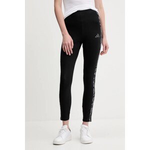 Tajice adidas 3-Stripes boja: crna, s aplikacijom, KB6009