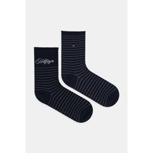 Čarape Tommy Hilfiger 2-pack boja: tamno plava, 701236455