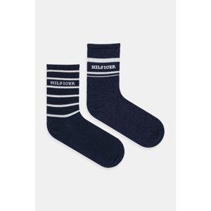 Čarape Tommy Hilfiger 2-pack boja: tamno plava, 701236457