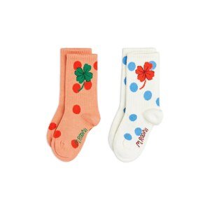 Dječje čarape Mini Rodini Clover 2-pack boja: ružičasta, 25760119